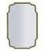 Mauro Ferretti WANDSPIEGEL ISTANBUL GOUD CM 60X1X90 ( BINNENSPIEGEL AFMETING CM 54X84,5)