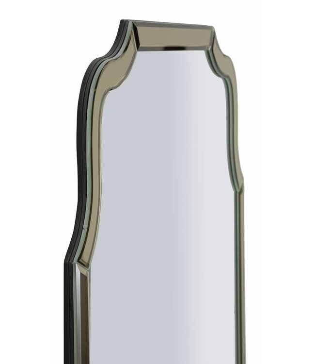 Mauro Ferretti WANDSPIEGEL ISTANBUL GOUD CM 60X1X90 ( BINNENSPIEGEL AFMETING CM 54X84,5)