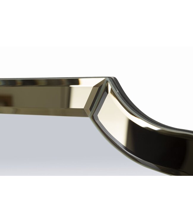 Mauro Ferretti WANDSPIEGEL ISTANBUL GOUD CM 60X1X90 ( BINNENSPIEGEL AFMETING CM 54X84,5)