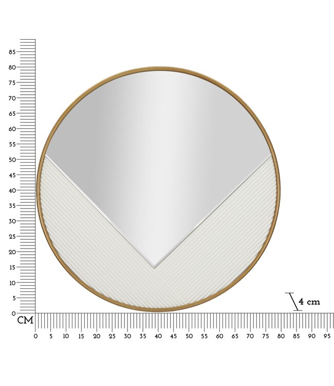 Mauro Ferretti WANDSPIEGEL TOLOSA CM Ø 80X4