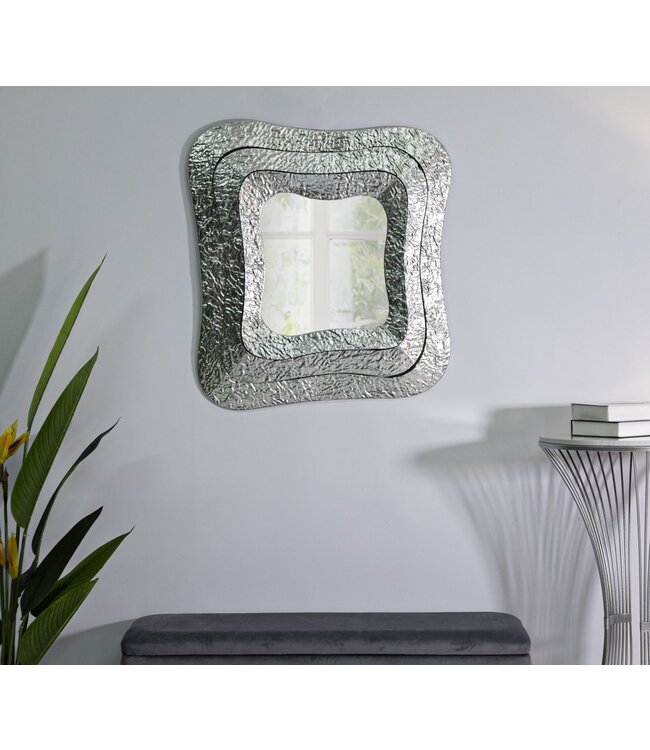 Mauro Ferretti WANDSPIEGEL AURY VIERKANT CM 74X7X79