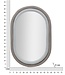 Mauro Ferretti WANDSPIEGEL ANTONY GRIJS FLUWEEL CM 60X4X90
