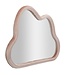 Mauro Ferretti WANDSPIEGEL WOLK ROZE FLUWEEL CM 90X4X60