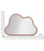 Mauro Ferretti WANDSPIEGEL WOLK ROZE FLUWEEL CM 90X4X60