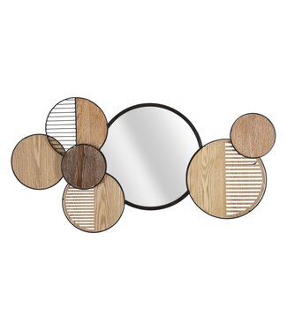 Mauro Ferretti WANDSPIEGEL WOODY CM 123,2X4,4X63,5