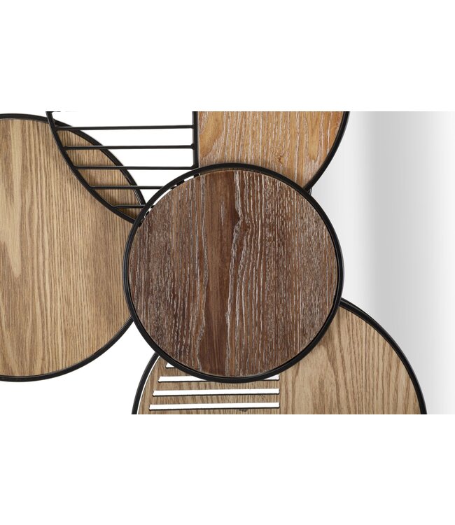 Mauro Ferretti WANDSPIEGEL WOODY CM 123,2X4,4X63,5