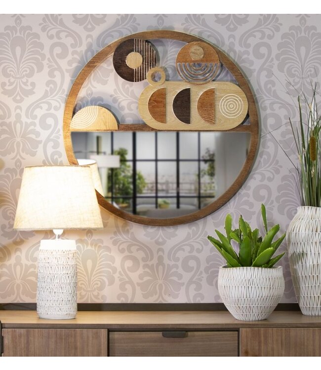 Mauro Ferretti WANDSPIEGELBLOK CM Ø 80X3