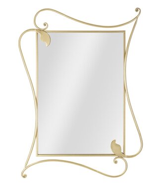 Mauro Ferretti WANDSPIEGEL BLOEMBLAADJE CM 80X4X110
