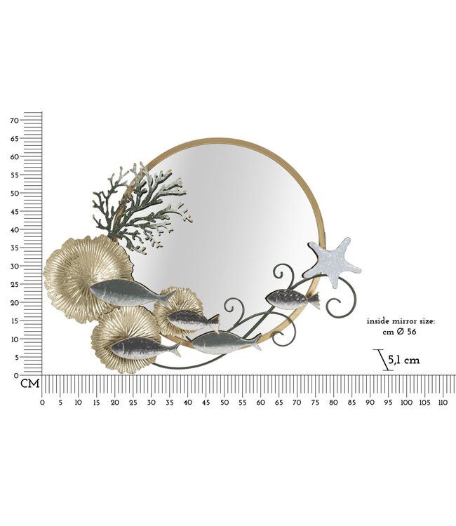 Mauro Ferretti WANDSPIEGEL VIS CM 88,9X7,6X65,4
