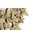 Mauro Ferretti WANDSPIEGEL OVAAL VLINDER CM 59X3X89,5 (SPIEGEL CM 46X78)