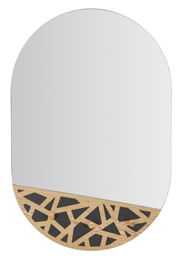 WANDSPIEGEL C/APP-ABITI CARV CM 60X5,3X90 afbeelding