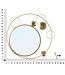 Mauro Ferretti WANDSPIEGEL PLANET CM 90X3X83
