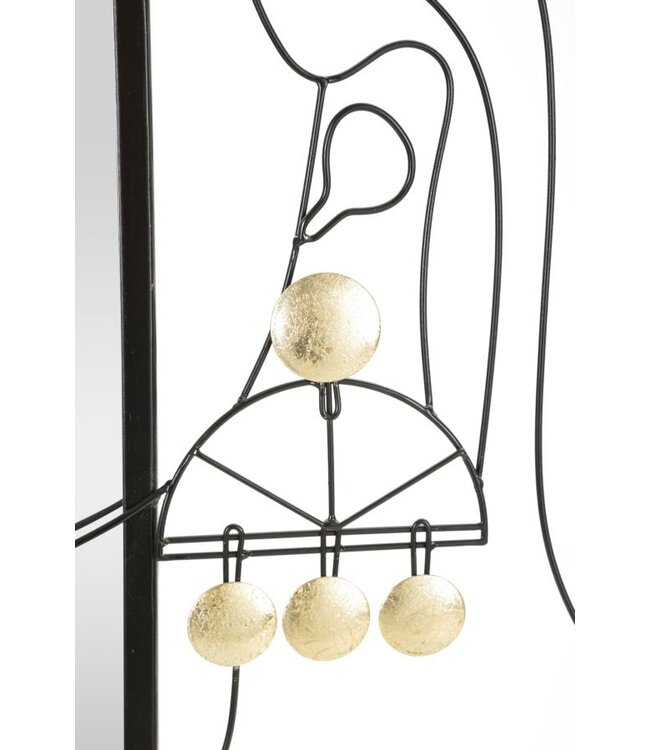 Mauro Ferretti WANDSPIEGEL ELEONOR CM 64,8X3,8X85