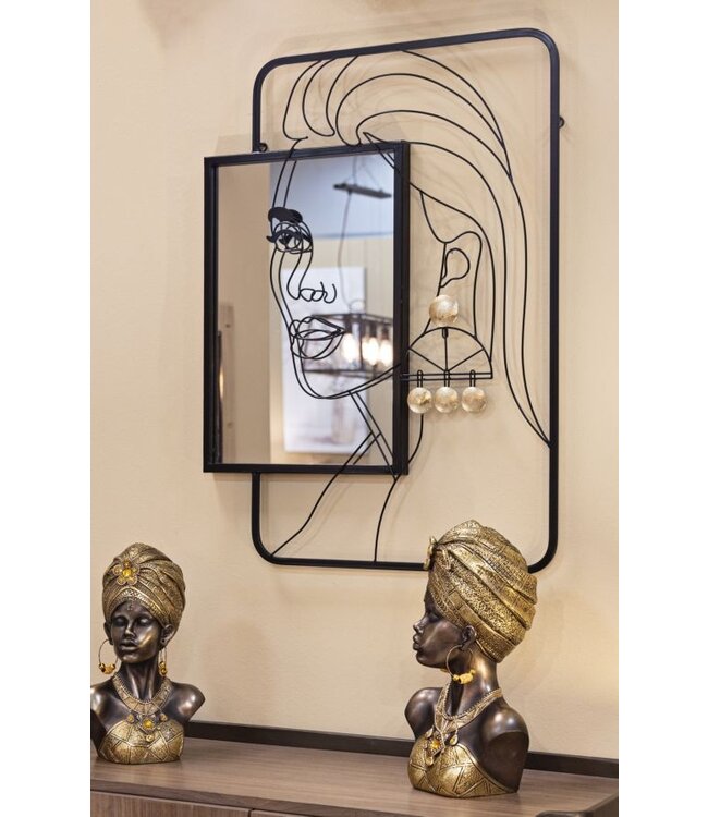 Mauro Ferretti WANDSPIEGEL ELEONOR CM 64,8X3,8X85