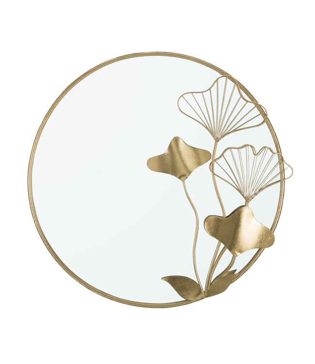 Mauro Ferretti WANDSPIEGEL MET BLOEM CM 75X3,5X72