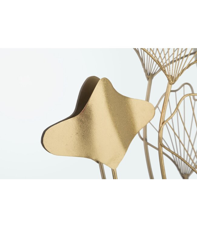Mauro Ferretti WANDSPIEGEL MET BLOEM CM 75X3,5X72 - 660640000