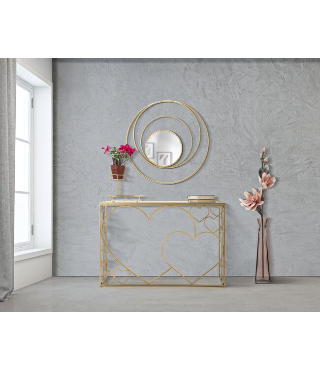 Mauro Ferretti WANDSPIEGEL ARC GLAM CM Ø 80X3,5 - 660700000