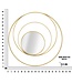 Mauro Ferretti WANDSPIEGEL ARC GLAM CM Ø 80X3,5 - 660700000