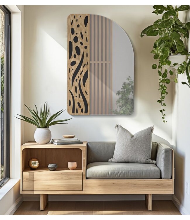 Mauro Ferretti WANDSPIEGEL BADSTOF CM 60X1X90