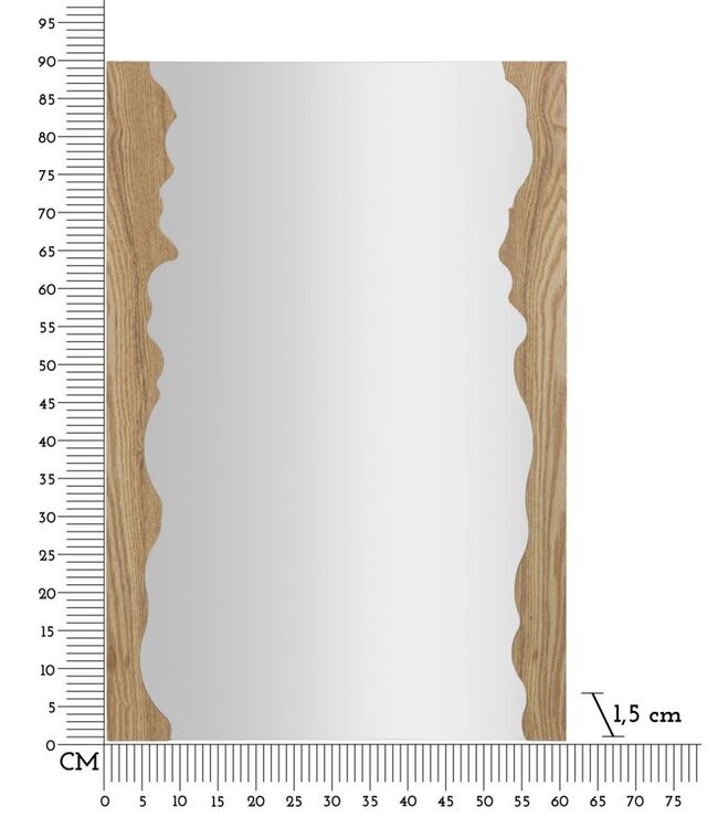 Mauro Ferretti WANDSPIEGEL VORM CM 60X1,5X90