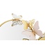 Mauro Ferretti WANDSPIEGEL DUBBEL FARFALLE ROZE CM 81X3X52,5