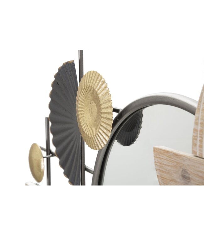 Mauro Ferretti WANDSPIEGEL ABSTRACT CM 90,2X5,1X50,2