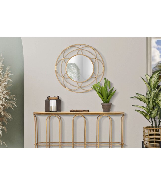 Mauro Ferretti WAND MIRRO VALENCIA CM Ø<br />
 60X3