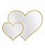 Mauro Ferretti WANDSPIEGEL GLAM DUBBEL HART CM 65X2X50