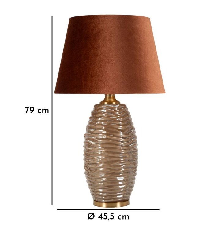 Mauro Ferretti PRAAG TAFELLAMP -B- CM Ø 45,5X79