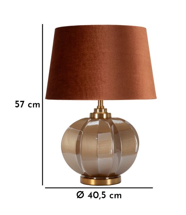 Mauro Ferretti PRAAG TAFELLAMP -H- CM 40,5X57