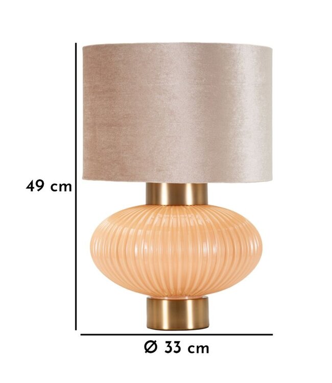 Mauro Ferretti PERLY TAFELLAMP -W- CM Ø33X49 - 171335000B