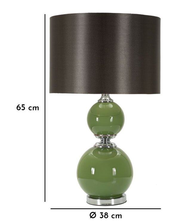 Mauro Ferretti TAFELLAMP EVA TWEE CM Ø 38X65