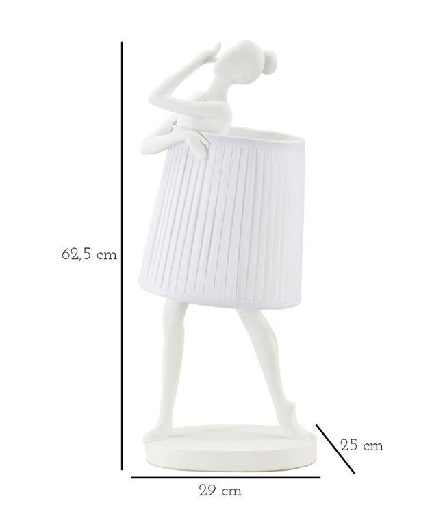 Mauro Ferretti TAFELLAMP BALLET CM Ø 29X25X62,5 - 1712540000