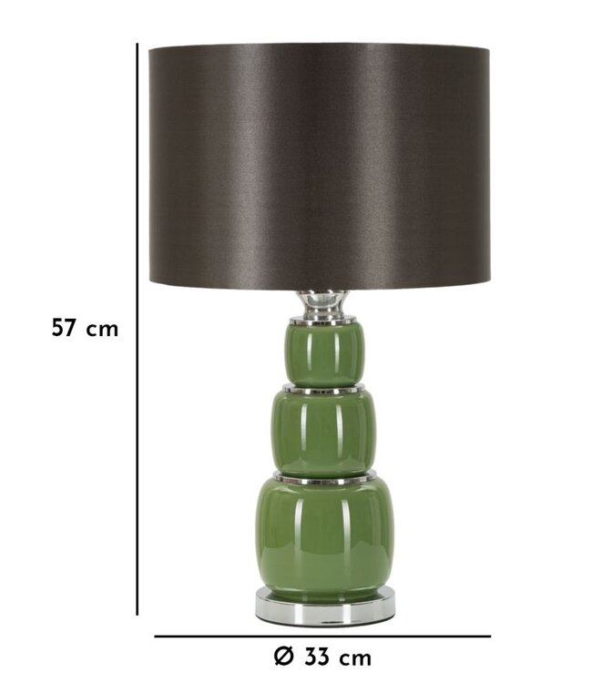 Mauro Ferretti TAFELLAMP EVA DRIE CM Ø32,5X55 - 1712910003