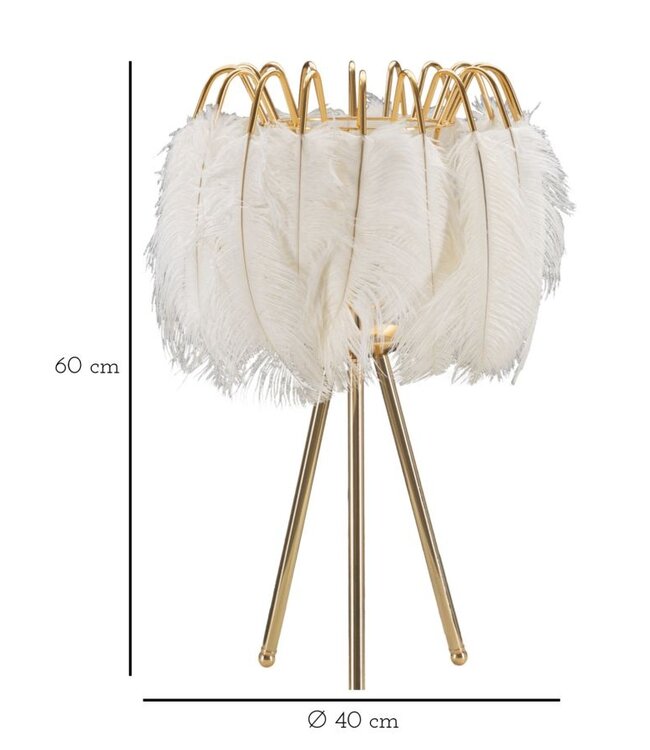 Mauro Ferretti TAFELLAMP VEER STANDAARD CM Ø 40X60