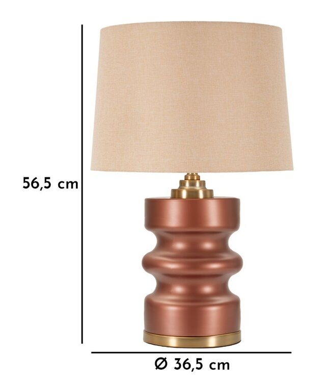 Mauro Ferretti TAFELLAMP ROSENTHAL -B- CM Ø 36,5X56,5 - 171334000B