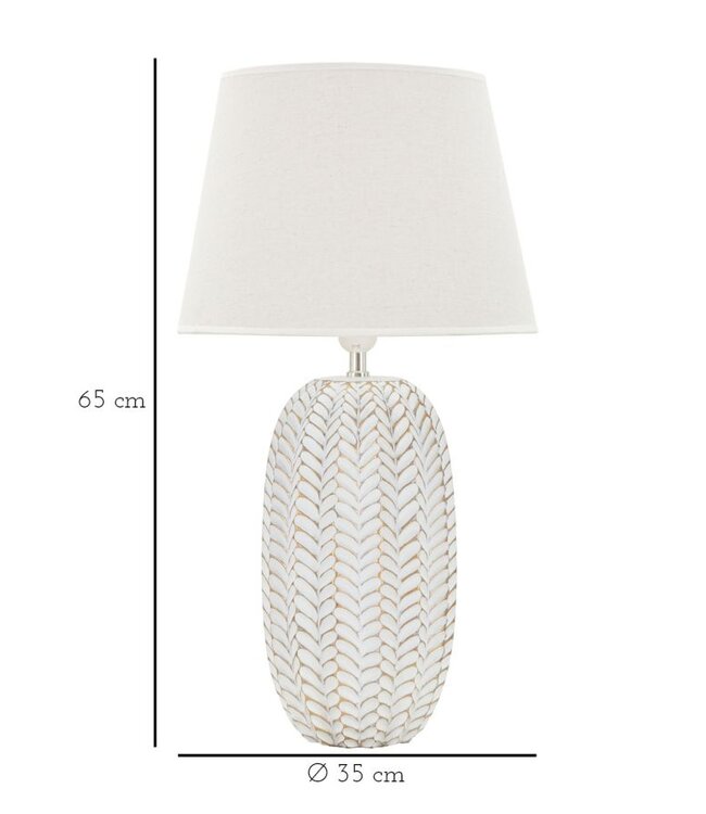 Mauro Ferretti TAFELLAMP BLAD CM Ø 35X65