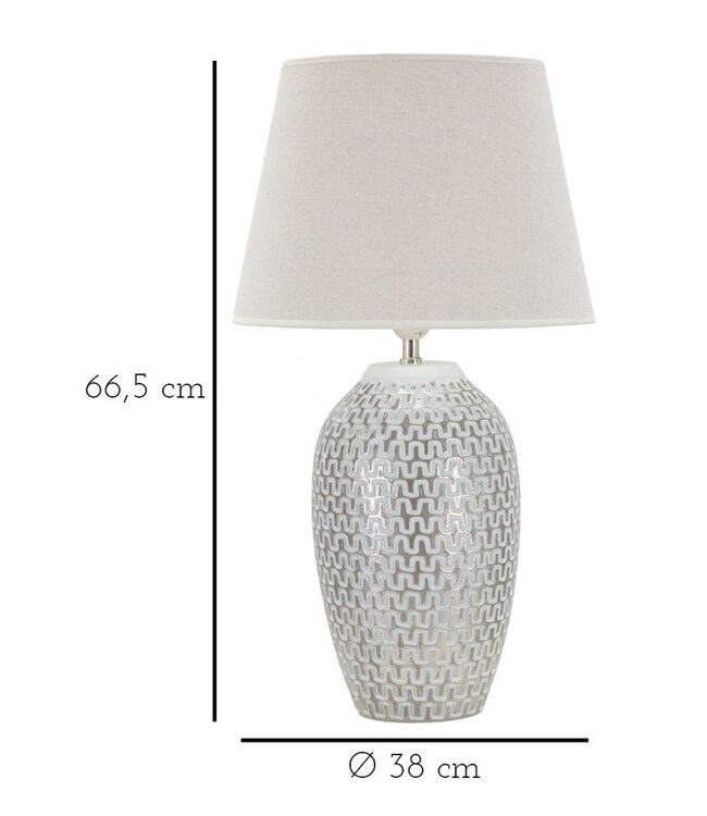 Mauro Ferretti TAFELLAMP WAVE CM Ø 35X65 - 1712510000