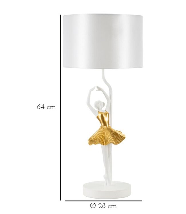 Mauro Ferretti TAFELLAMP DANCER CM Ø 28X64 - 1712530003