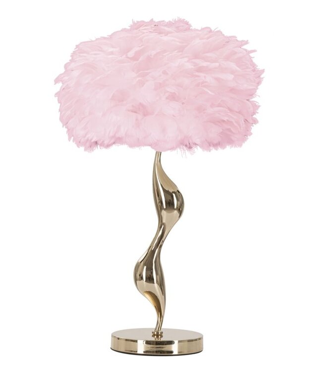 Mauro Ferretti TAFELLAMP SLIM ROZE CM Ø 40X63