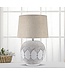 Mauro Ferretti TAFELLAMP POLYRESIN ROND ATENE CM Ø 38X59