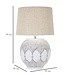Mauro Ferretti TAFELLAMP POLYRESIN ROND ATENE CM Ø 38X59