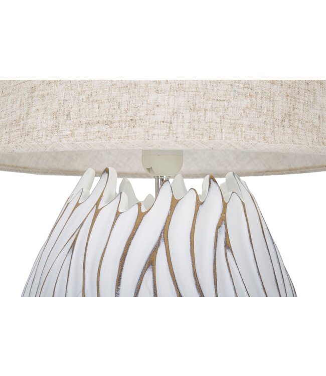 Mauro Ferretti TAFELLAMP POLYRESINHONDURAS CM Ø 35X48