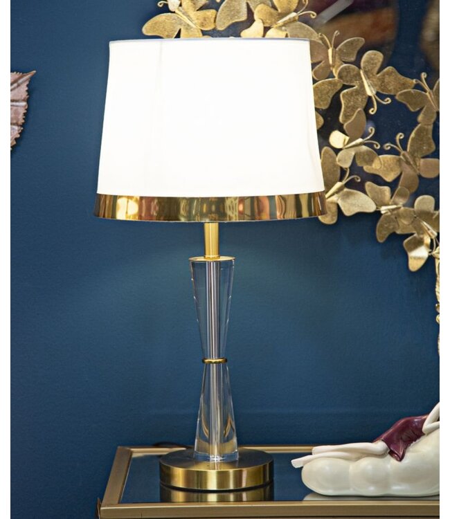 Mauro Ferretti TAFELLAMP CRISTAL CM Ø 30X56