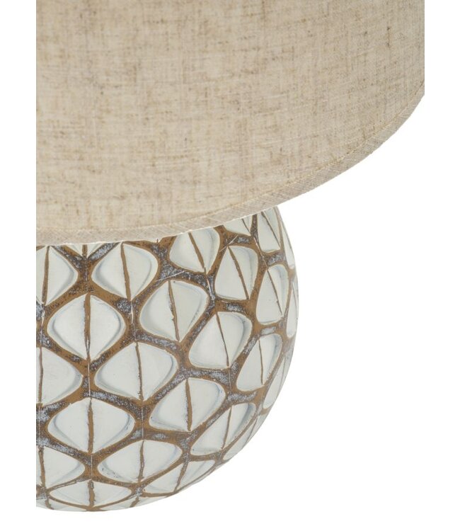 Mauro Ferretti TAFELLAMP TIBET RESIN CM Ø35X52