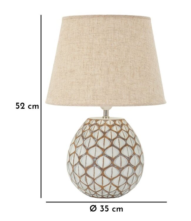 Mauro Ferretti TAFELLAMP TIBET RESIN CM Ø35X52