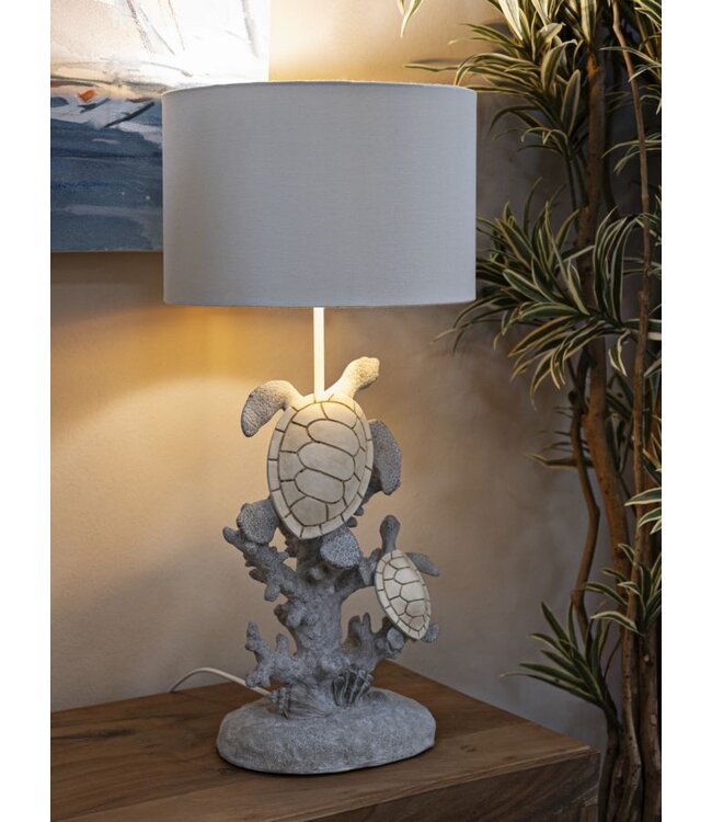 Mauro Ferretti TAFELLAMP SCHILDPAD CM Ø 30,5X63,5