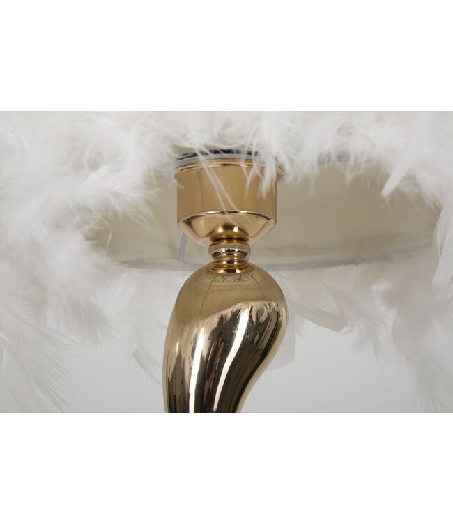 Mauro Ferretti TAFELLAMP WAGEN WIT CM Ø 25X47