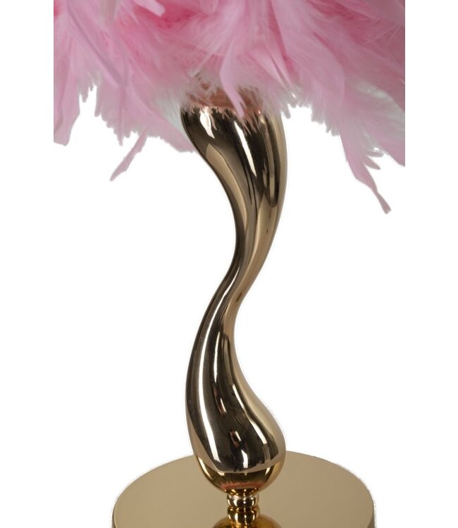 Mauro Ferretti TAFELLAMP KAR ROZE CM Ø 25X47