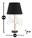 Mauro Ferretti TAFELLAMP BLADEREN CM Ø 30X60 - 1711590003